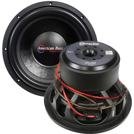 Wci American Bass XFL1222 12 in. 2000 watt Max Woofer - 2 Ohm DVC XFL1222